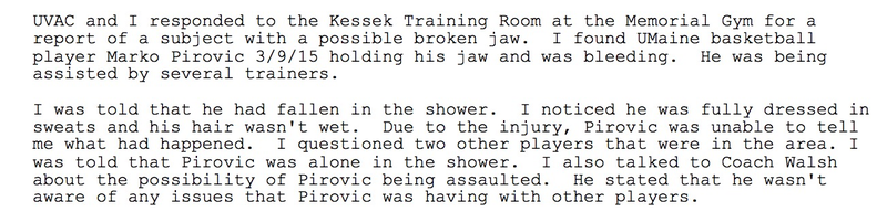 Illustration for article titled Maine Basketball Player Breaks Teammate's Jaw After Fight Over Locker Room Music
